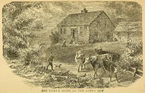 Bandits Prints: Early home of the James boys in Clay County