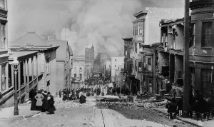Debris Prints: AFTER THE EARTH QUAKE, SAN FRANCISCO