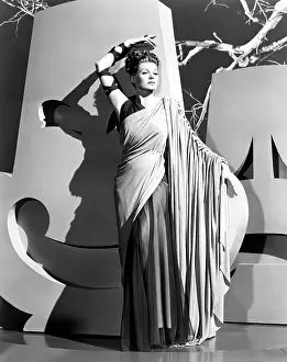 Grecian Prints: DOWN TO EARTH, Rita Hayworth, 1947