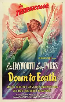 November Prints: DOWN TO EARTH, Rita Hayworth, 1947