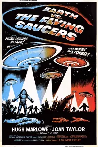 Jb13dec10 Prints: EARTH VS. THE FLYING SAUCERS, 1956