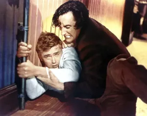 Pipe Prints: EAST OF EDEN, from left: James Dean, Timothy Carey, 1955
