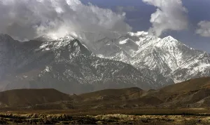 Wilderness Prints: Eastern Afghanistan's White Mountains of the Nangarhar Province the location of the cave complex of Tora Bora