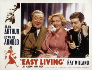Arnold Prints: EASY LIVING, Edward Arnold, Jean Arthur, Ray Milland, 1937
