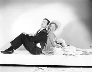 Back To Back Prints: EASY LIVING, from left: Ray Milland, Jean Arthur, 1937
