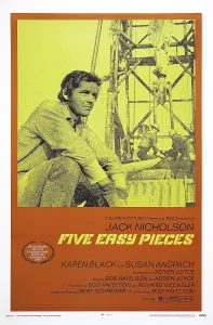 1970 Movies Prints: FIVE EASY PIECES, US poster art, Jack Nicholson, 1970