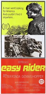 Motorcycle Prints: EASY RIDER, Australian poster, Peter Fonda (top)