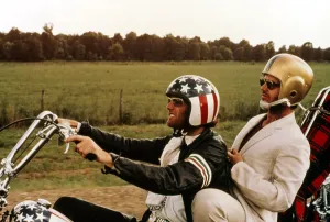 Motorcycle Prints: EASY RIDER, Peter Fonda, Jack Nicholson, 1969