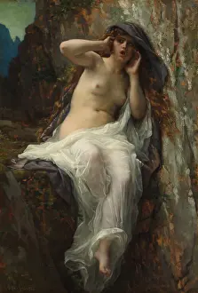 Naked Prints: ECHO, by Alexandre Cabanel, 1874, French painting, oil on canvas