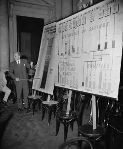 States Prints: Economist Donald Davenport reports to Monopoly Committee