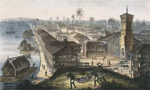 Coast Prints: Ecuador. Guayaquil. The city and the port
