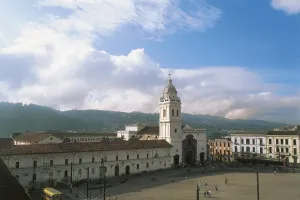 Ecuador Prints: ECUADOR. PICHINCHA. Quito. Convent of Santo Domingo (17th c)