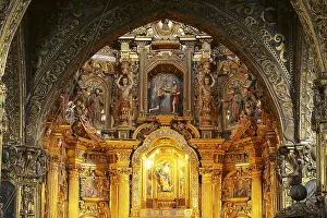 Interior Designer Prints: ECUADOR. Quito. Convent of San Francisco