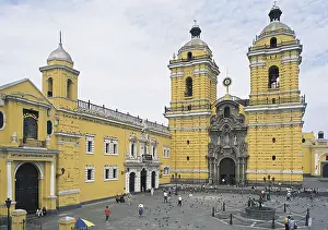 Ecuador Prints: ECUADOR. Quito. Convent of San Francisco