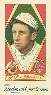 Professional Prints: Eddie Collins, 1914 baseball card published when he played for the Philadelphia Athletics (BSLOC_2018_3_161)
