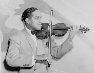Jazz Prints: Eddie South (1904-1962) was an African American jazz violinist. 1941
