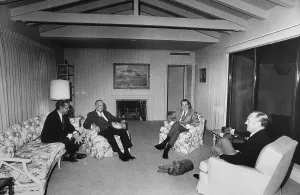 Casual Prints: Edgar J. Hoover was a guest in Richard Nixon's Key Biscayne home