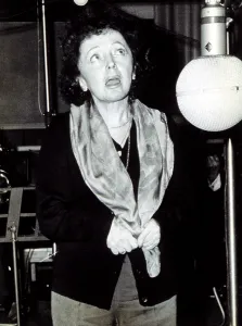 Edith Prints: EDITH PIAF (1915-1963)Recording in Paris