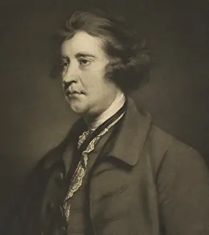 1760s Prints: Edmund Burke, is best known as a political theorist and philosopher
