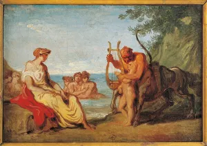 Coastline Prints: Education of Achilles, by Felice Giani