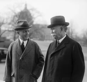 Lawyers Prints: Edward L. Doheny (1856-1935 with his lawyer, Frank J. Hogan)