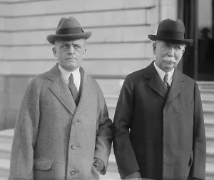 Lawyers Prints: Edward L. Doheny (1856-1935) with his prominent lawyer, Frank J. Hogan