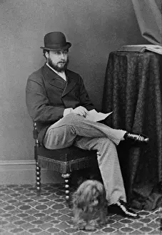 Monarchs Prints: Edward, the Prince of Wales, the future Edward VII, King of Great Britain, ca. 1867
