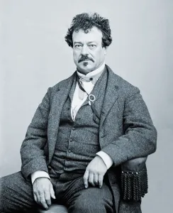 August Prints: Edwin Forrest (1806-1872), great American actor and tragedian in portrait by Mathew Brady