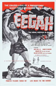 Arm Raised Prints: EEGAH, poster art, 1962