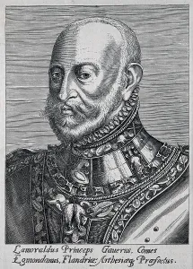 Xylographies Prints: EGMOND, Lamoraal, Count van (1522-1568)