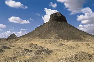 Creative Prints: EGYPT. CAIRO. Dahshur. Black Pyramid