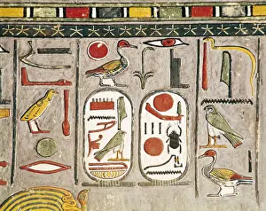 Wadi Biban El Muluk Prints: EGYPT. Dayr al-Bahri. Valley of the Kings