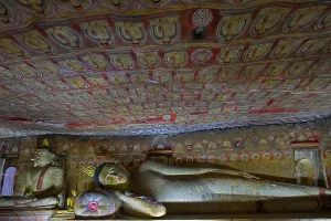 Ceylon Prints: EGYPT. Edfu. Temple of Horus. Dambulla Cave Temple