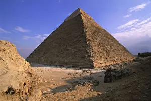 Panorama Prints: EGYPT. GIZA. Giza. Khafre's Pyramid