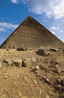 Egyptian Empire Prints: EGYPT. GIZA. Giza. The Pyramid of Khufu
