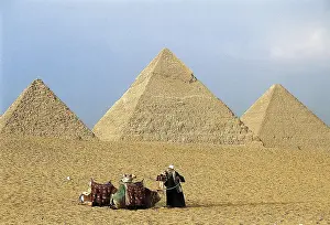 Giza Prints: EGYPT. GIZA. Giza. Pyramids of Khufu