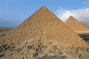 Giza Prints: EGYPT. GIZA. Giza. Pyramids of Menkaure