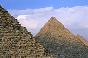 Giza Prints: EGYPT. GIZA. Giza. Pyramids of Menkaure