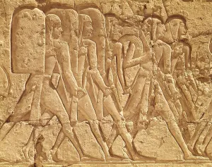To Hunt Prints: EGYPT. Medinat Habu. Mortuary Temple of Ramesses II