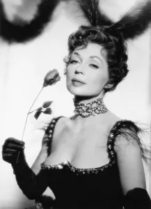 Elegant Prints: EINE FRAU, DIE WEISS, WAS SIE WILL, (aka MOTHER OF PEARL), Lilli Palmer, 1958
