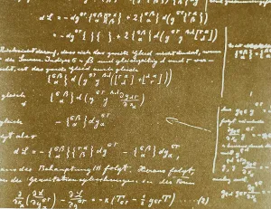 Physical Prints: EINSTEIN, Albert (1879-1955). German physicist and mathematician