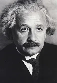 Physical Prints: EINSTEIN, Albert (1879-1955). Portrait. AISA/Everett Collection**US SALES ONLY**