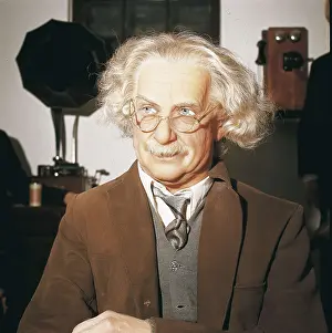 Physical Prints: EINSTEIN, Albert (1879-1955). Wax portrait