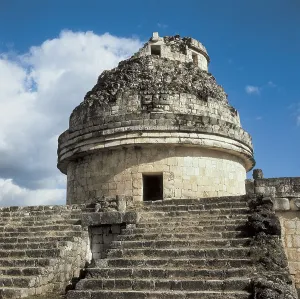 Astronomical Prints: El Caracol. 11th-13th c. MEXICO