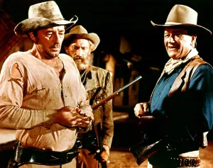 Street Prints: EL DORADO, Robert Mitchum, Arthur Hunnicutt, John Wayne, 1966