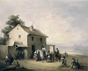 1843 Prints: ELBO, Jose (1804-1844). A Country Inn