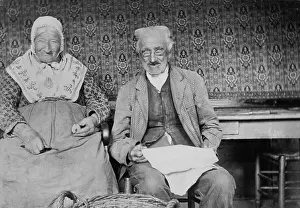 Fruit Prints: The Elderly farm couple in Cysoing