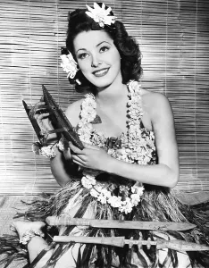 Eleanor Prints: Eleanor Parker, wearing an outfit sent to her by her husband