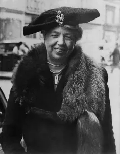 Anna Eleanor Prints: Eleanor Roosevelt in New York City. 1940. (BSLOC_2013_5_214)