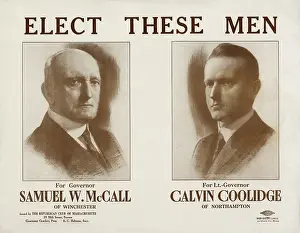 Samuel Prints: ELECT THESE MEN. For Governor, Samuel W